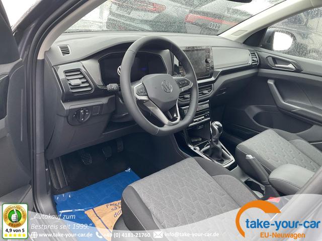 Volkswagen T-Cross - 1.0 TSI 85 kW Life Life, IQ.Light, Kamera, ACC, Side. Winter, 17-Zoll Vorlauffahrzeug