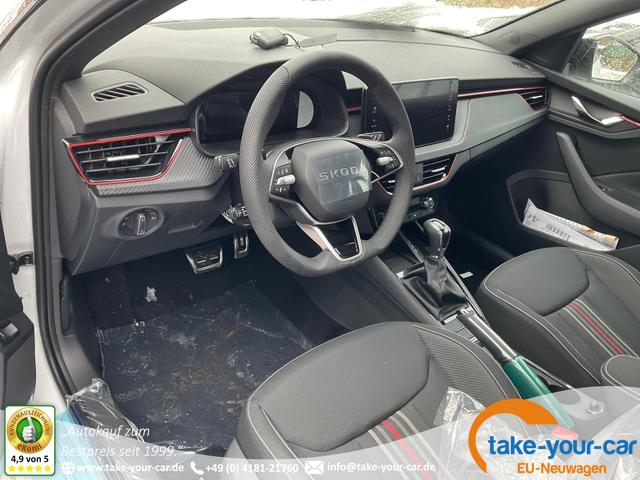 Skoda Kamiq - Monte Carlo 1.5 TSI DSG Carlo, Matrix, AHK, Pano, Navi, Side, 5 J.-Garantie Vorlauffahrzeug