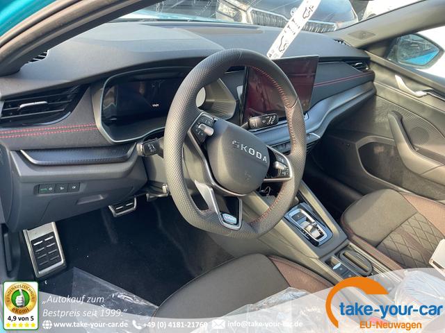 Skoda Octavia Combi - RS 2.0 TSI DSG, Sonderlackierung, AHK, 19 Zoll, Canton, el. Klappe, Navi, Matrix, sofort Vorlauffahrzeug