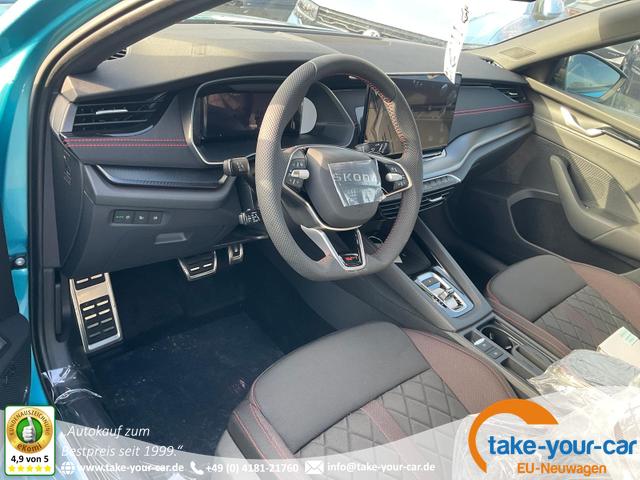 Skoda Octavia Combi - RS 2.0 TSI DSG, Sonderlackierung, AHK, 19 Zoll, Canton, el. Klappe, Navi, Matrix, sofort Vorlauffahrzeug