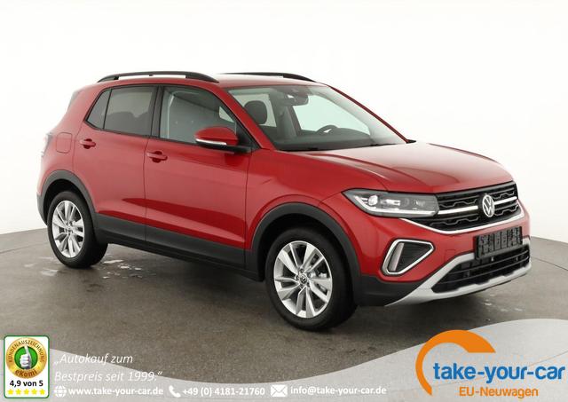 Volkswagen T-Cross - 1.0 TSI 85 kW Life DSG Life, AHK, IQ.Light, Kamera, ACC, Side, Winter, 17-Zoll Vorlauffahrzeug