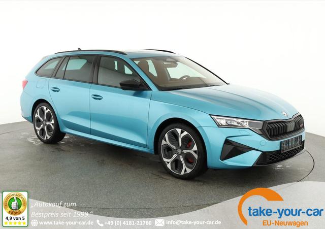 Skoda Octavia Combi - RS 2.0 TSI DSG, Sonderlackierung, AHK, Pano,19 Zoll, Canton, el. Klappe, Navi, Matrix, sofort Vorlauffahrzeug