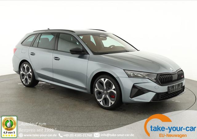 Skoda Octavia Combi - RS 2.0 TSI DSG, Sonderlackierung, AHK, 19 Zoll, Canton, el. Klappe, Navi, Matrix, sofort Vorlauffahrzeug