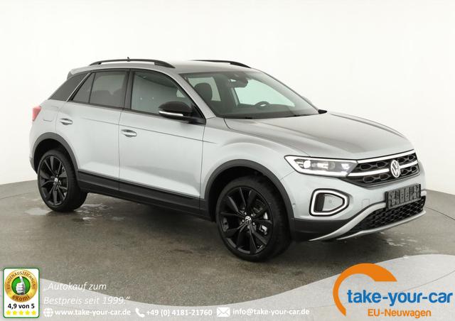 Volkswagen T-Roc - Style 1.5 TSI DSG Black Style, AHK, IQ.Light, 19-Zoll, easyOpen, Navi Vorlauffahrzeug