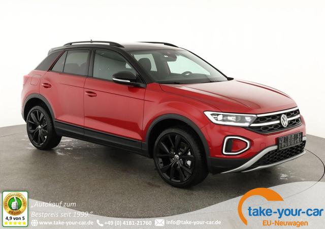 Volkswagen T-Roc - Style 1.5 TSI DSG Black Style, AHK, IQ.Light, 19-Zoll, easyOpen, Navi Vorlauffahrzeug