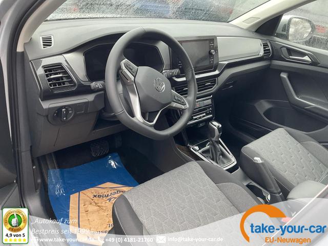 Volkswagen T-Cross - 1.0 TSI 85 kW Life DSG Life, AHK, IQ.Light, Kamera, ACC, Side, Winter, 17-Zoll Vorlauffahrzeug