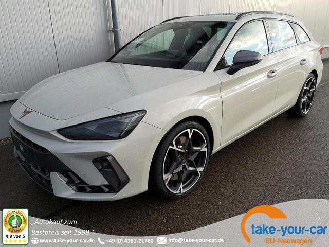 Cupra Leon Sportstourer - 2.0 TSI 245 kW 4Drive VZ Kombi 2.0TSI DSG 4x4 ABT AHK GV5 LED el. Hk Pano Vorlauffahrzeug