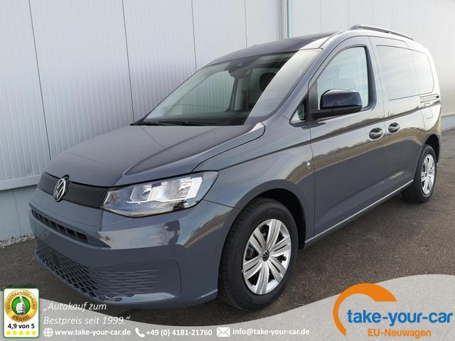 Volkswagen Caddy - Basis 2.0TDI DSG ACC Kam GV5 App AHK Reling Vorlauffahrzeug