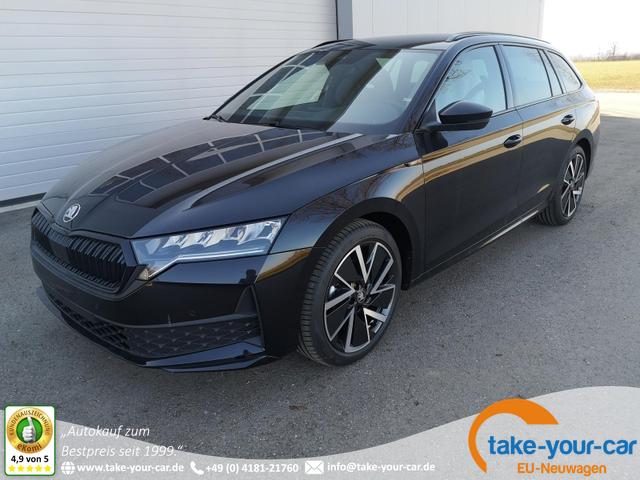 Skoda Octavia Combi - 2.0 TDI 110 kW Sportline Kombi DSG AHK Navi ACC el. Hk 18 Zoll Vorlauffahrzeug