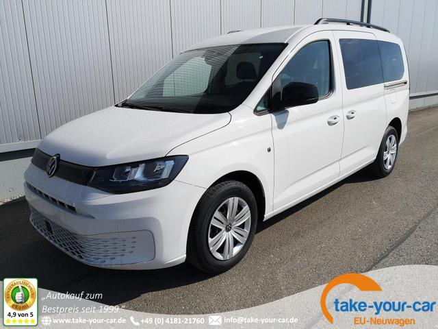 Volkswagen Caddy Maxi - Basis 2.0TDI DSG ACC Kam GV5 App AHK Reling Vorlauffahrzeug