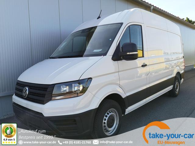 Volkswagen Crafter Kastenwagen - Kasten 35 mittellang Hochdach FWD 2.0 TDI L3H3 AHK Kamera 270 Grad App PDC GRA Vorlauffahrzeug