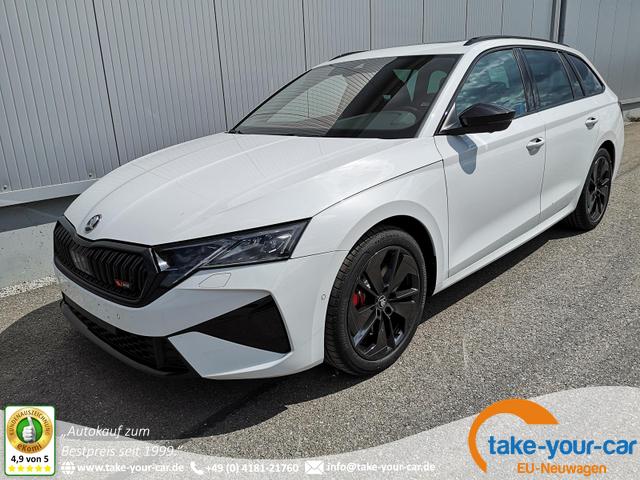 Skoda Octavia Combi - 2.0 TSI 195 kW RS Kombi 2.0TSI Pano Matrix Area AHK Sound GV5 Vorlauffahrzeug