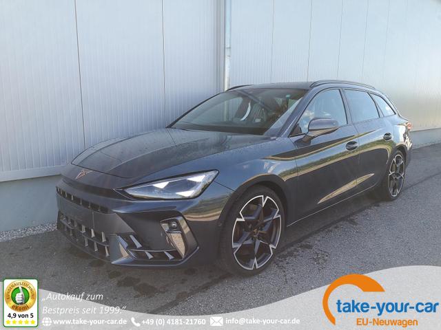 Cupra Leon Sportstourer - 2.0 TSI 245 kW 4Drive VZ Kombi 2.0TSI DSG 4x4 AHK ABT GV5 Matrix el. Hk Pano Navi Sound Vorlauffahrzeug