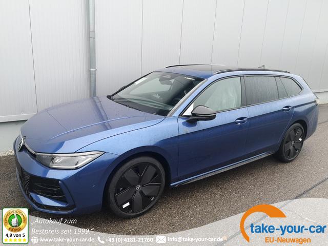 Volkswagen Passat Variant - 2.0 TDI 142 kW 4Motion R-Line DSG Pano 19 Zoll Head Up AHK Navi Vorlauffahrzeug