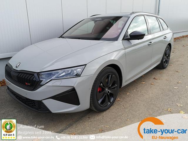 Skoda Octavia Combi - 2.0 TSI 195 kW RS Kombi 2.0TSI Pano Matrix Area AHK Sound GV5 Vorlauffahrzeug