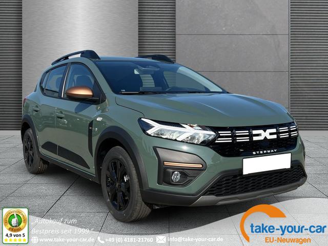Dacia Sandero Stepway - Extreme Carplay+RFK+LED TCe 100 ECO-G Autogas Vorlauffahrzeug