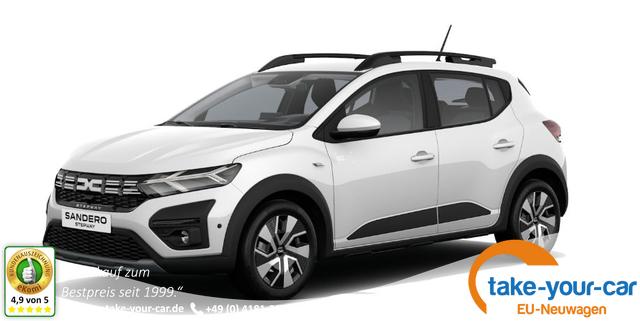 Dacia Sandero Stepway - Expression SHZ+RFK+LED TCe 90 Vorlauffahrzeug