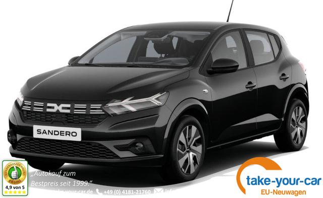 Dacia Sandero - Expression SHZ+RFK+LED TCe 90 CVT Vorlauffahrzeug