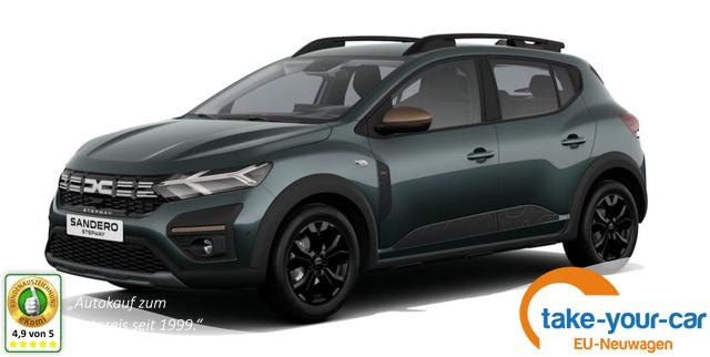 Dacia Sandero Stepway - Extreme SHZ+RFK+LED TCe 90 CVT Vorlauffahrzeug