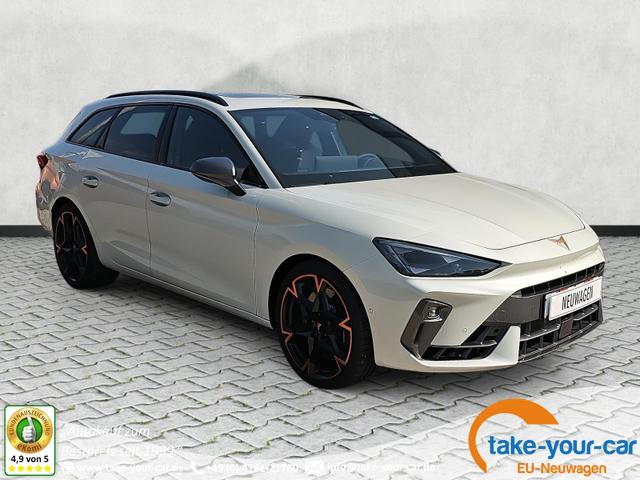 Cupra Leon Sportstourer - 2.0 TSI 245 kW 4Drive VZ DSG Pano AHK Vorlauffahrzeug