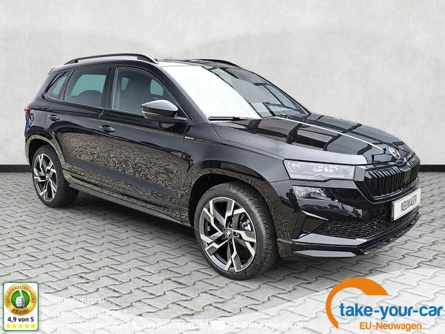 Skoda Karoq - Sportline 4x4 2.0 TSI DSG Leder AHK Pano Vorlauffahrzeug