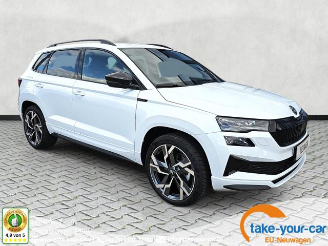 Skoda Karoq - Sportline 4x4 2.0 TSI DSG Leder AHK Pano Vorlauffahrzeug