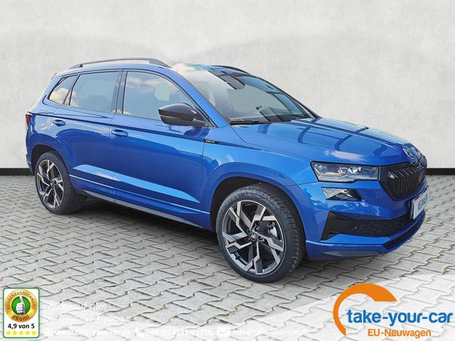 Skoda Karoq - Sportline 4x4 2.0 TSI DSG Leder AHK Pano Vorlauffahrzeug