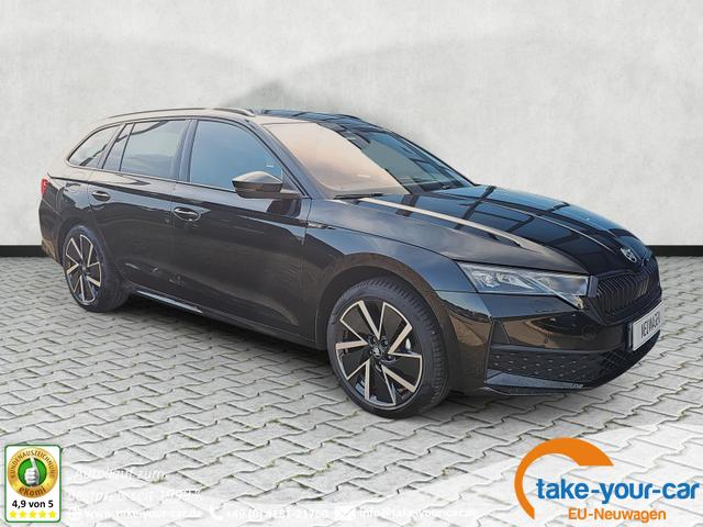Skoda Octavia Combi - 1.5 TSI mHEV 110 kW Sportline eTSI DSG Matrix Navi Vorlauffahrzeug