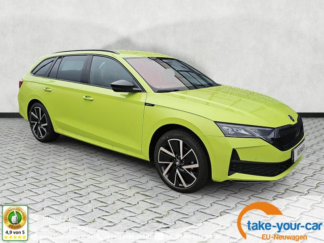 Skoda Octavia Combi - 1.5 TSI mHEV 110 kW Sportline eTSI DSG Matrix Navi Vorlauffahrzeug