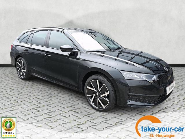 Skoda Octavia Combi - 1.5 TSI mHEV 110 kW Sportline eTSI DSG Pano AHK Vorlauffahrzeug