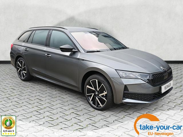 Skoda Octavia Combi - 1.5 TSI mHEV 110 kW Sportline eTSI DSG Matrix Navi Vorlauffahrzeug