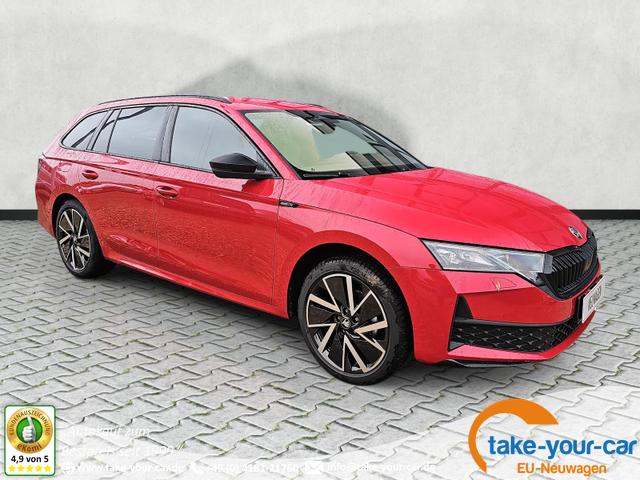Skoda Octavia Combi - 1.5 TSI mHEV 110 kW Sportline eTSI DSG Matrix Navi Vorlauffahrzeug