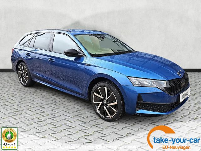 Skoda Octavia Combi - 1.5 TSI mHEV 110 kW Sportline eTSI DSG Matrix AHK Vorlauffahrzeug