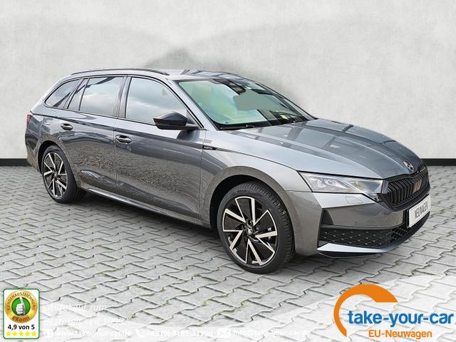 Skoda Octavia Combi - 1.5 TSI mHEV 110 kW Sportline eTSI DSG Matrix AHK Vorlauffahrzeug
