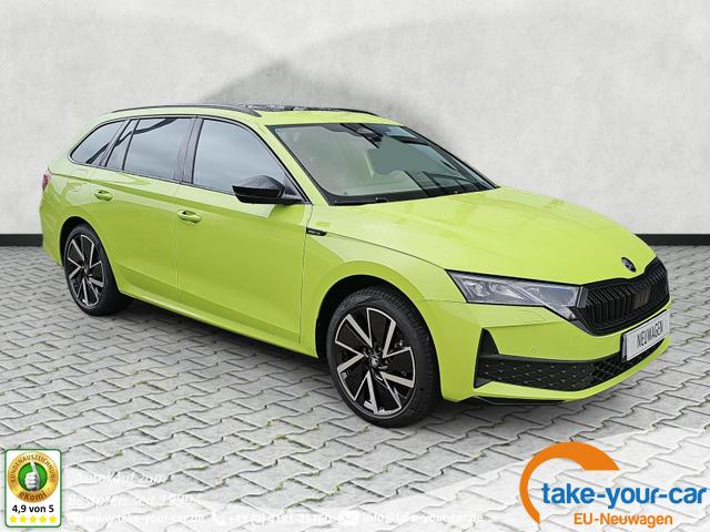 Skoda Octavia Combi - 1.5 TSI mHEV 110 kW Sportline eTSI DSG Pano AHK Vorlauffahrzeug