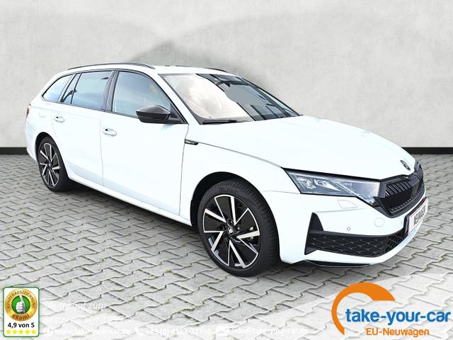 Skoda Octavia Combi - 1.5 TSI mHEV 110 kW Sportline eTSI DSG Pano AHK Vorlauffahrzeug