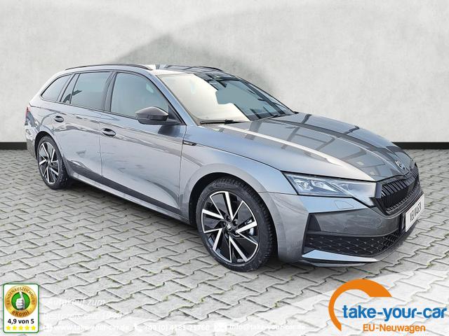 Skoda Octavia Combi - 2.0 TSI 150 kW 4x4 Sportline DSG AHK schw Vorlauffahrzeug