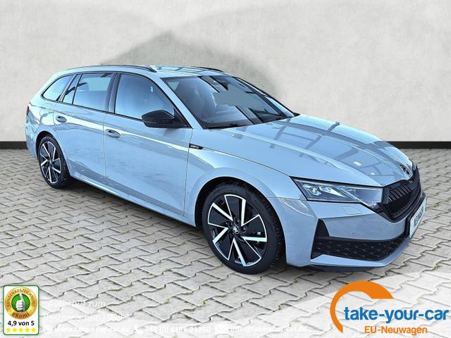 Skoda Octavia Combi - 2.0 TSI 150 kW 4x4 Sportline DSG AHK schw Vorlauffahrzeug