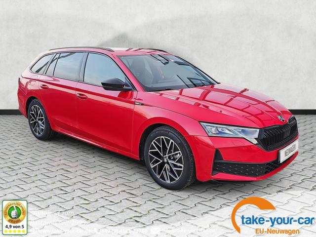 Skoda Octavia Combi - 1.5 TSI mHEV 110 kW Sportline eTSI DSG Matrix ACC Vorlauffahrzeug