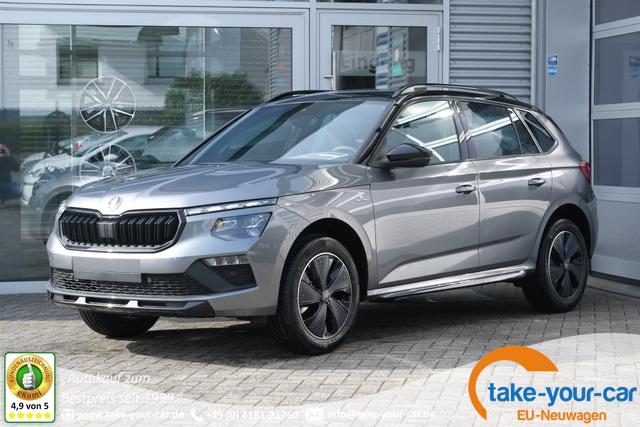 Skoda Kamiq - Monte Carlo 1.0 TSI Matrix Panodach Kamera Garantie 5J App-Navi Vorlauffahrzeug