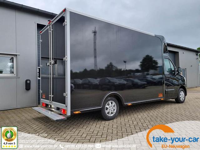 Renault Master Kastenwagen - Kofferaufbau 2.3 dCi 165PS 3,5t 3-Sitzer Klima Navi Rückf.Kamera Hecktüren 270° Innenraumverkleidung Laderaum 4100x2120 Vorlauffahrzeug