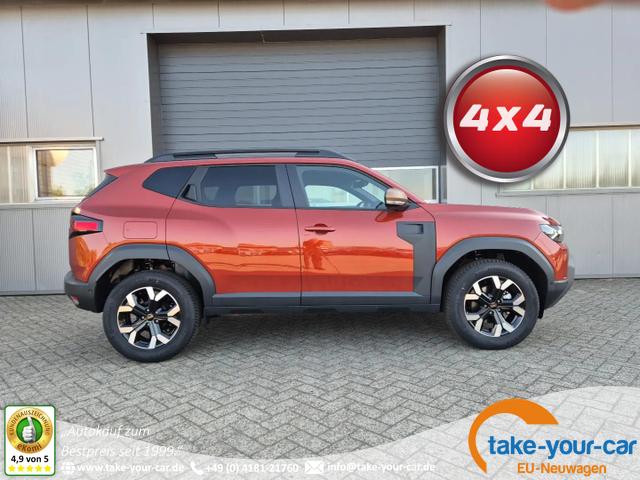 Dacia Duster - Extreme 4x4 130PS 1.2 TCe 4x Kamera Lenkradheizung Sitzheizung Klimaautomatik Teil-Leder Bluetooth Apple Carplay Android Auto PDC v+h 2xKeyless 17-LM Ganzj.Reifen Vorlauffahrzeug