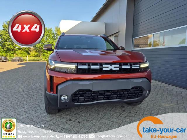 Dacia Duster - Extreme 4x4 130PS 1.2 TCe 4x Kamera Lenkradheizung Sitzheizung Klimaautomatik Teil-Leder Bluetooth Apple Carplay Android Auto PDC v+h 2xKeyless 17-LM Ganzj.Reifen Vorlauffahrzeug