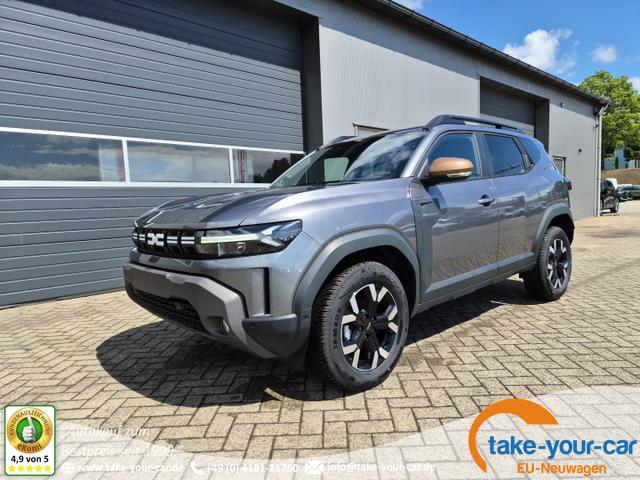 Dacia Duster - Extreme 4x4 130PS 1.2 TCe Frontscheibe beheizb. 4x Kamera Lenkradheizung Sitzheizung Klimaautomatik Teil-Leder elektr.Parkbremse Bluetooth Apple Carplay Android Auto PDC v+h 2xKeyless 17-LM Ganzj.Reifen Vorlauffahrzeug