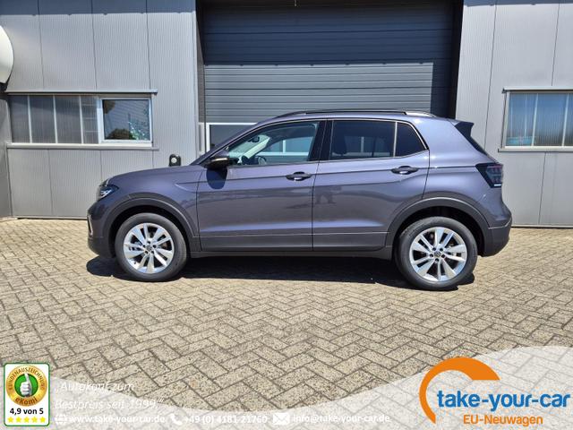 Volkswagen T-Cross - 1.0 TSI 116PS DSG Life LED-Matrix-Scheinwerfer Klimaautomatik Sitzheizung PDC Rückf.Kamera 17-LM abged.Scheiben 2xKeyless DAB+ Bluetooth Touchscreen Apple CarPlay Android Auto Vorlauffahrzeug