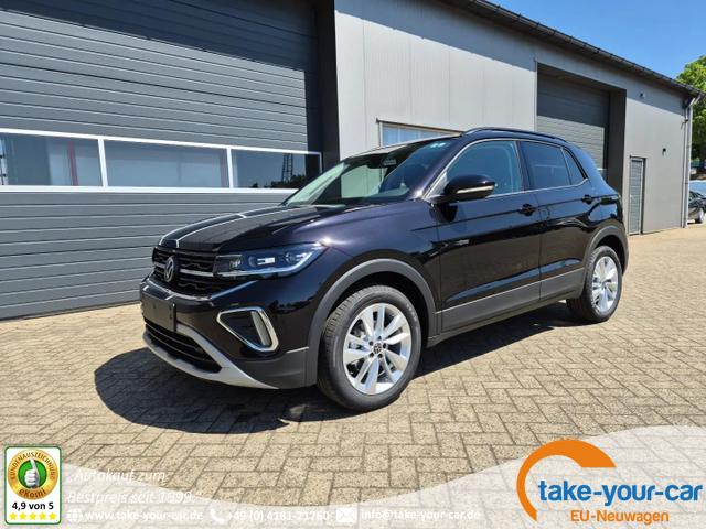 Volkswagen T-Cross - 1.0 TSI 116PS DSG Life LED-Matrix-Scheinwerfer Klimaautomatik Sitzheizung PDC Rückf.Kamera 17-LM abged.Scheiben 2xKeyless DAB+ Bluetooth Touchscreen Apple CarPlay Android Auto Vorlauffahrzeug
