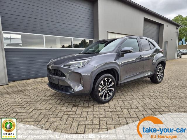 Toyota Yaris Cross - 1.5VVT-iE 130PS Automatik Teamplayer Klimaautomatik Sitzheizung Lenkradheizung PDC v+h Rückf.Kamera 17-LM abged.Scheiben 2xKeyless DAB+ Bluetooth Touchscreen Apple CarPlay Android Auto Vorlauffahrzeug