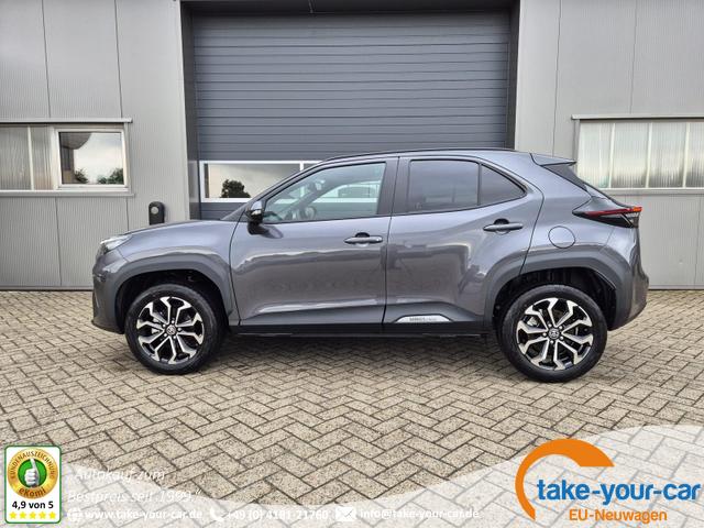 Toyota Yaris Cross - 1.5VVT-iE 130PS Automatik Teamplayer Klimaautomatik Sitzheizung Lenkradheizung PDC v+h Rückf.Kamera 17-LM abged.Scheiben 2xKeyless DAB+ Bluetooth Touchscreen Apple CarPlay Android Auto Vorlauffahrzeug
