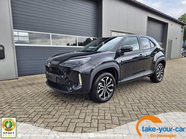 Toyota Yaris Cross - 1.5VVT-iE 130PS Automatik Teamplayer Klimaautomatik Sitzheizung Lenkradheizung PDC v+h Rückf.Kamera 17-LM abged.Scheiben 2xKeyless DAB+ Bluetooth Touchscreen Apple CarPlay Android Auto Vorlauffahrzeug