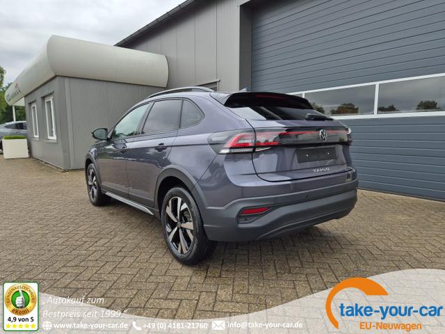 Volkswagen Taigo - 1.0 TSI 116PS DSG Life LED-Matrix-Scheinwerfer Klimaautomatik Sitzheizung PDC Rückf.Kamera 17-LM abged.Scheiben 2xKeyless DAB+ Bluetooth Touchscreen Apple CarPlay Android Auto Vorlauffahrzeug